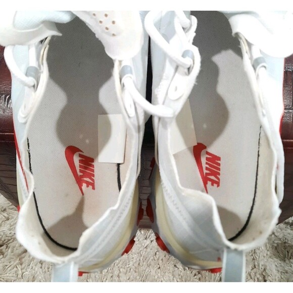 SIZE 10.5  Nike React Element 55 White University Red BQ6167-102 - Picture 9 of 10